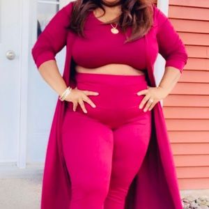 3 piece cardigan set